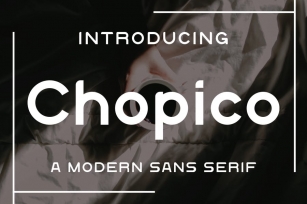 Chopico Font Font Download