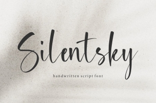 Silentsky Script Font Font Download