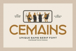 Cemains - Classic Sans Serif Fonts Font Download