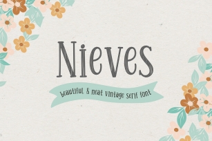 Nieves Font Download