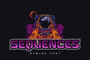 SEQUENCES - Gaming Font Font Download
