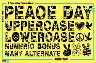 Peace Day Font Download