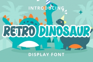 Retro Dinosaur Font Download
