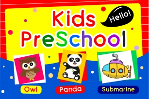 Kids Preschool Font Download