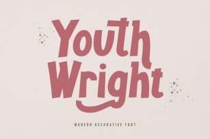 Youth Wright Font Download