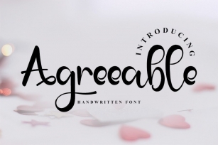 Agreeable Font Download