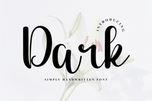 Dark Font Download