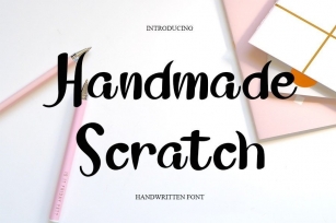 Handmade Scratch Font Download