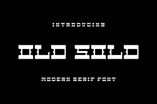 Oldsold Font Download