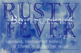 Rusty Fever Font Download