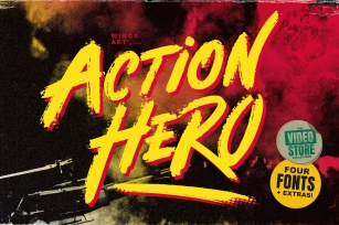 Action Hero Font Download