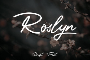Roslyn Script Font Font Download