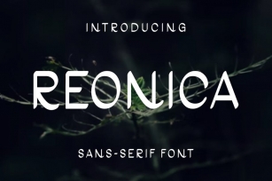 Reonica Font Font Download
