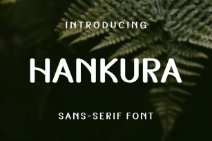 Hankura Font Font Download