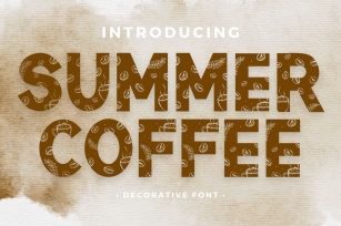 Summer Coffee Font Download