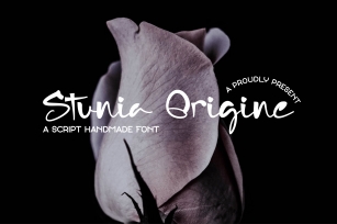 Stunia Origine Font Download