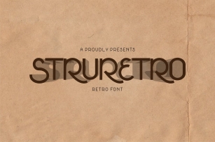 Sturetro Font Font Download