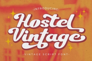 Hostel Vintage Font Download