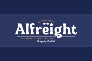 Alfreight Font Download