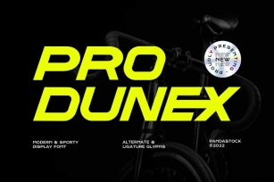 Pro Dunex Font Download