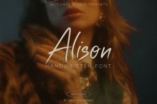 Alison Handwritten Duo Font Download