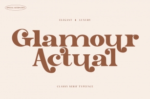 Glamour Actual Font Download