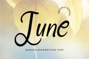 June Font Download