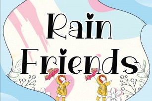 Rain Friends Font Download