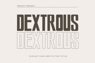 Dextrous Font Download
