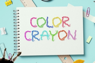 Color Crayon Font Download
