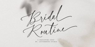 Bridal Routine Font Download