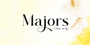 Majors Font Download