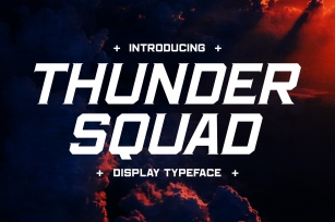 Thunder Squad Font Download