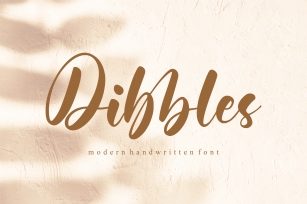 Dibbles Font Download