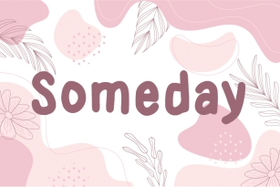 Someday Font Download