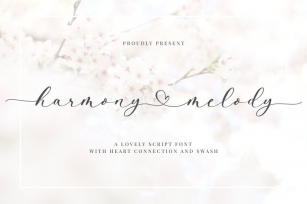 Harmony Melody Font Download