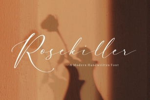 Rosekiller Modern Handwritten Font Download