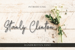 Stanly Clinton Font Download