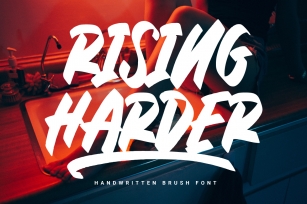 Rising Harder Font Download
