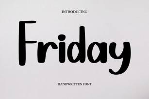 Friday Font Download