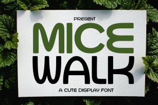 Micewalk Font Download