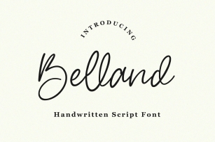 Belland Font Download