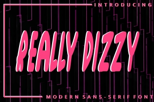 Really Dizzy Font Download