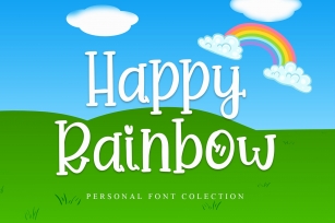 Happy Rainbow Font Download