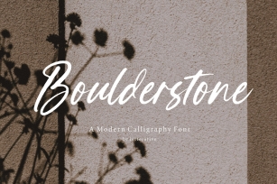 Boulderstone Font Download