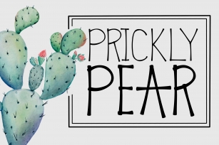 Prickly Pear Font Download