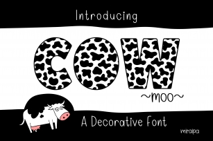 Cow Moo Font Download