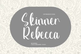 Skinner Rebecca Font Download