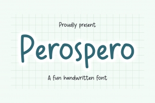 Perospero Font Download