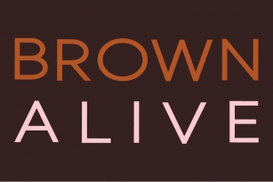 Brown Alive Font Download